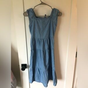 Blue denim old nave dress